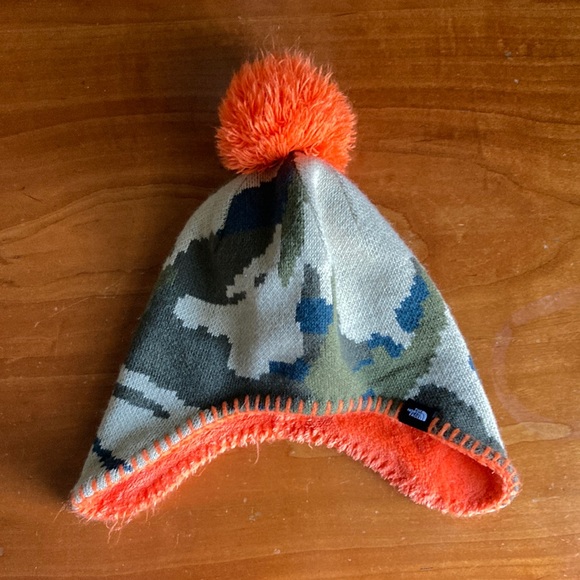 north face fleece lined beanie